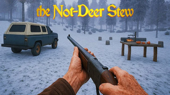 THE NOT DEER STEW - Full Game - No Commentary Gameplay (a christmas horror game)