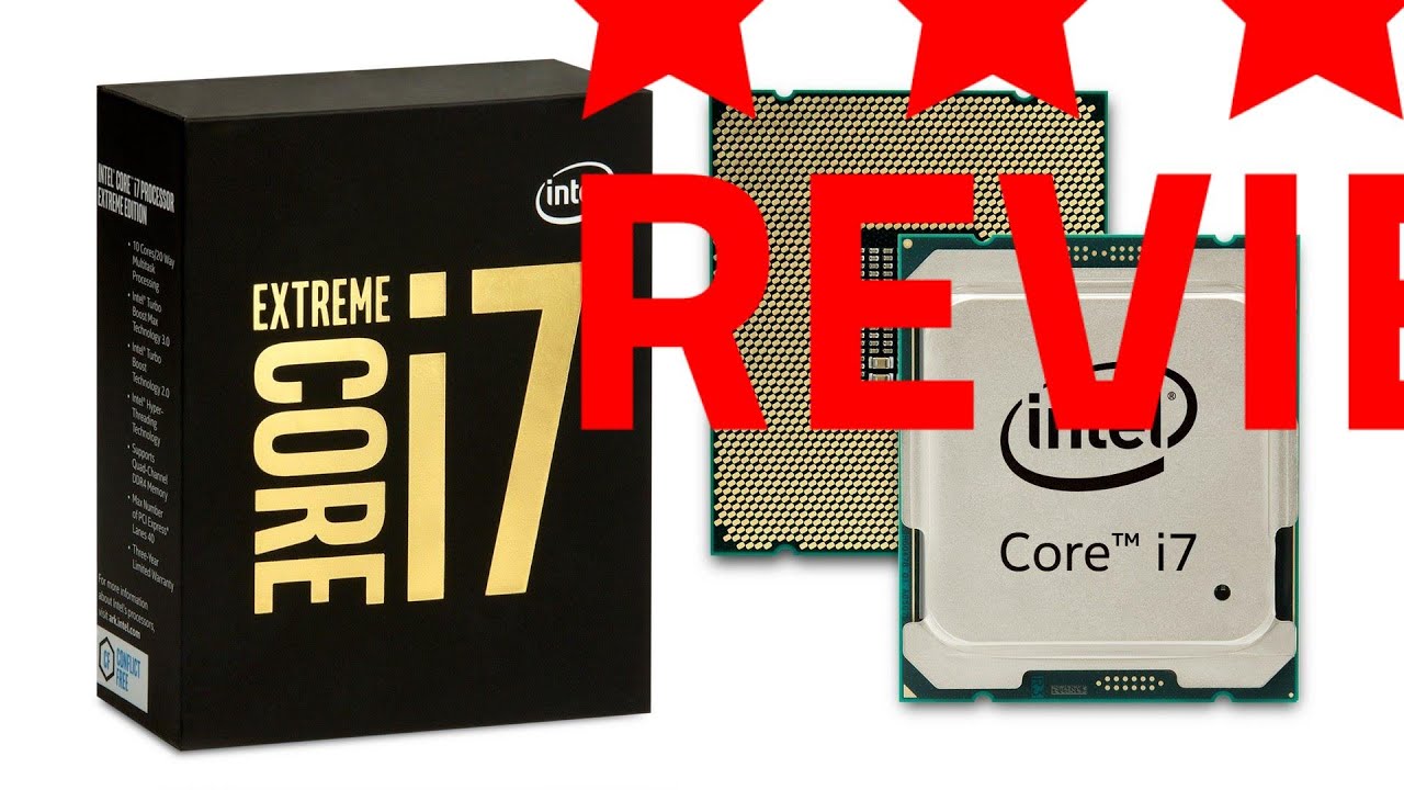 Intel Core i7 6950X (Broadwell-E) - test - YouTube