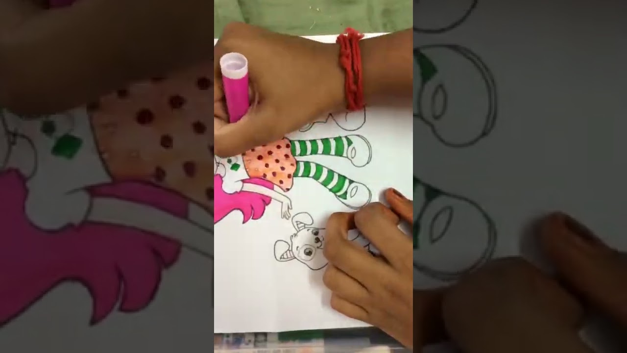 Strawberry Shortcake coloring