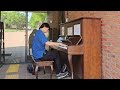 imase - 【NIGHT DANCER】 | (street piano cover)