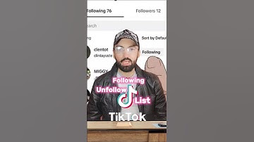 how to unfollow following list on TikTok #tiktok #tech #azharaz836