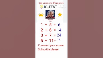 IQ Test /Brain Test /math /innovative ideas /Genius test /math puzzles /math quiz /viral video IQ