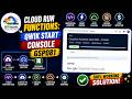 Cloud Run Functions Qwik Start Console | GSP081 | 100% WORKING SOLUTION | #googlecloudarcade
