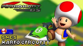 Mario Kart DS - 50cc - Toad - Standard YS - SNES Mario Circuit 1 | Ep. 4945