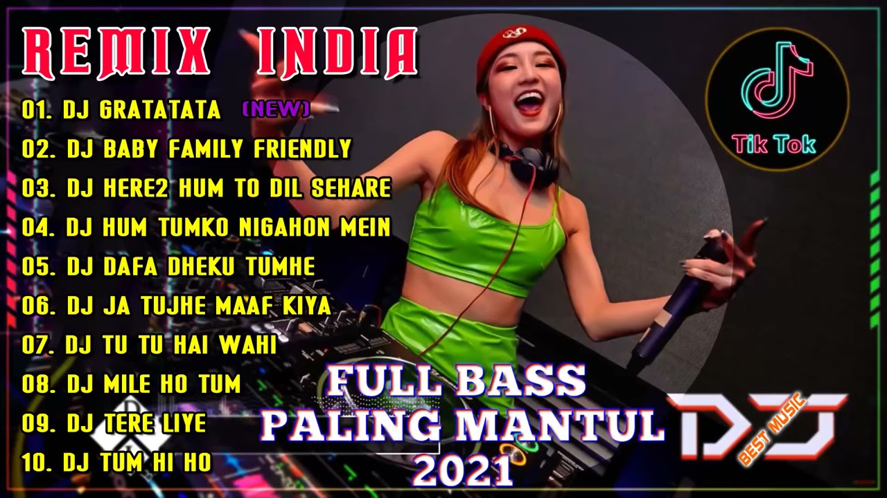 DJ TIK TOK TERBARU 2021 DJ GRATATATA || DJ INDIA TERPOPULER 2021 ❤️ DJ SLOW BASS SANTUY