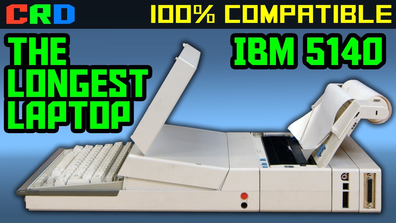 IBM Made The Longest Laptop Ever - YouTube