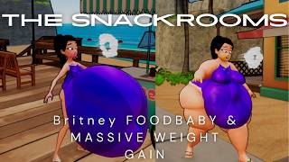The Snackrooms Britneys Foodbaby Massive Weight Gain