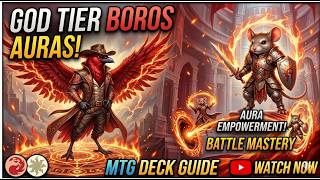 BOROS AURAS! TOP TIER MYTHIC DECK! MTG ARENA. STANDARD. BO1.