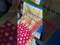 bridal 👰‍♂️ Banarasi silk sarees ✅#shofts #viral #trending #sareestyles #saree