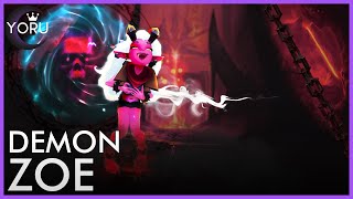 Demon Zoe 😈 | League of Legends Custom Skin