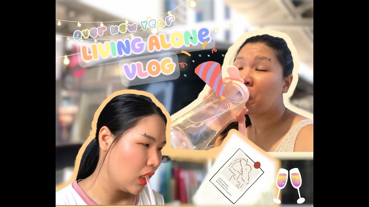 Vlog: Living Alone during New Year's Eve//What I did over New Year//in Bangkok