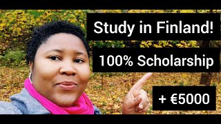 FINLAND SCHOLARSHIP| €5000 RELOCATION GRANT| 100% TUITION WAIVER| PART 1 #studyinfinland #tabiemilia
