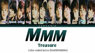 TREASURE - MMM (HAN|ROM|INA TERJEMAHAN LIRIK)