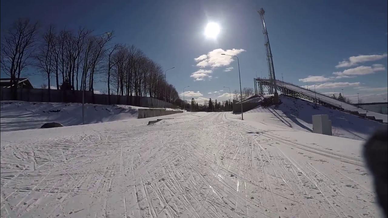 Лыжный тоннель в Кавголово