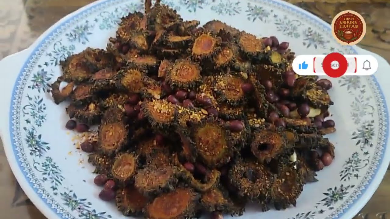 Bitter gourd Chips , కాకర్కాయ్ చిప్స్