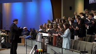 Неділя, 21 квітня, 2024. Друге ранкове Богослужіння за участю Молодіжного хору.