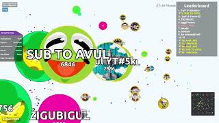 AGAR.IO SERVER TAKEOVER WITH BOTS #567 || OP-BOTS.COM