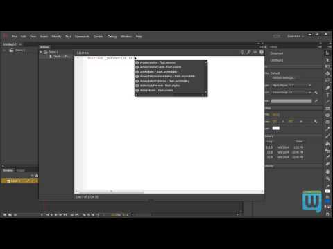 4- Defining Functions - Mobile Apps Development Video Tutorials Using Adobe Flash Prof CC - WzTechno
