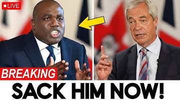 1 MIN AGO: Nigel Farage HUMILIATES David Lammy After “Hitler” Comment — LABOUR IN PANIC!