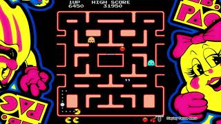Ms pac man first level tips