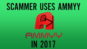 Scammer Uses Ammyy Admin in 2017