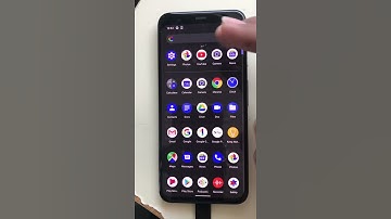 Show battery percentage in Google pixel 4 phone statusbar