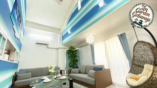 北谷アメリカンヴィレッジまで歩いていける好立地!! サンセットビーチ近くのロフト付ペントハウス | Jima, Japan | Hotel Review 🌟