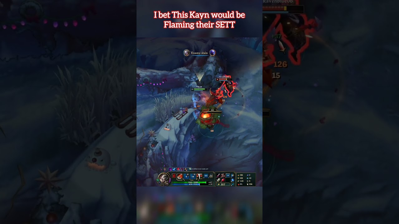 That Poor Kayn | God King Darius Top Lane steals Red Buff 