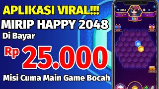 CARA DAPAT UANG DARI APLIKASI 2048 Hexagon Merge - Cara dapat uang dari internet || 2021 screenshot 2