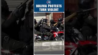 Bolivian Protesters Defy Tear Gas as Police Struggle in El Alto Blockades | #shorts #viralshorts