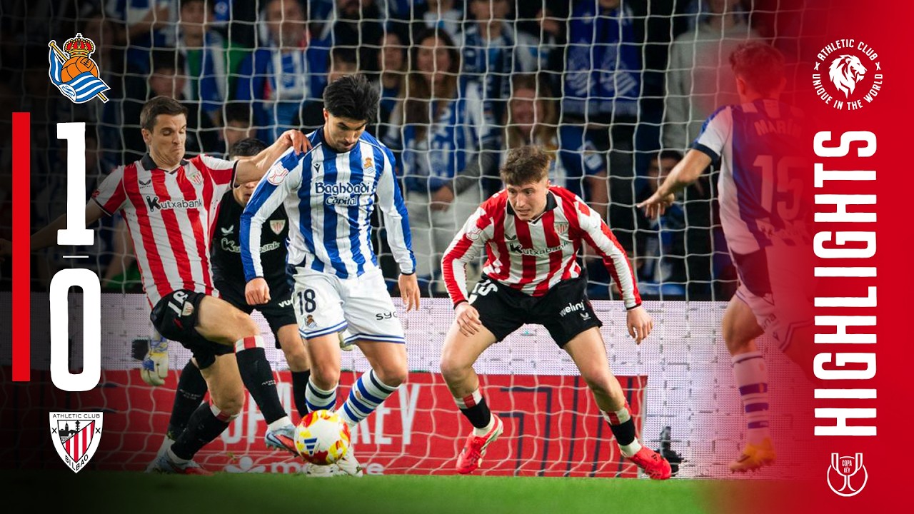 RESUMEN | Real Sociedad 1-0 Athletic Club | 1/2 Vuelta Copa 2025-26 | HIGHLIGHTS