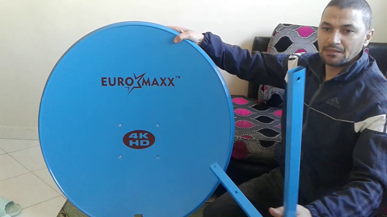 كيف تركيب الطبق الهوائي أي البرابول📡 بنفسك تابع الفيديو إلى الأخير #خليك_بالبيت