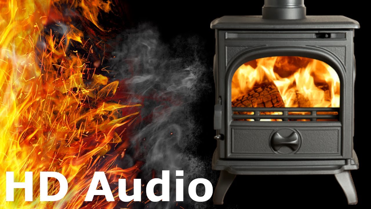 Fire Stove Sound Effect 1 Hour Black Screen No Ads Loopable Therapeutic Sounds 2024