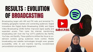 BERT3353 TELECOMMUNICATION SYSTEM in title BROADCASTING