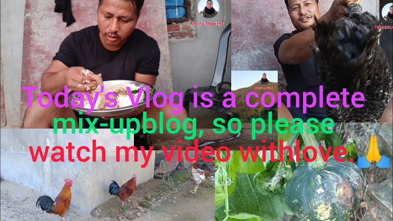 Today's Vlog is a complete mix-upblog, so please watch my video withlove.🙏