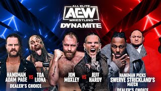 Aew Dynamite 13124 Watch Along Jon Moxley Vs Jeff Hardy Deonna Purarazzo Vs Taya Valkyrie