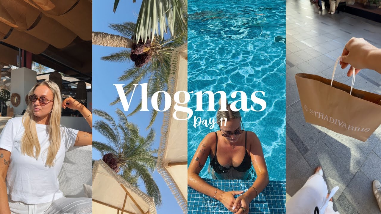 Видеоблог о Тенерифе 🏝️ - Христианский рынок, торговый центр Siam Mall + лучшие тапас | Vlogmas day