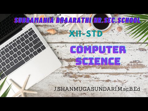 XII STD – COMPUTER SCIENCE – INSTALLATION OF MINGW W64