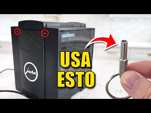 How to Remove the Back Cover of a Jura Impressa C60