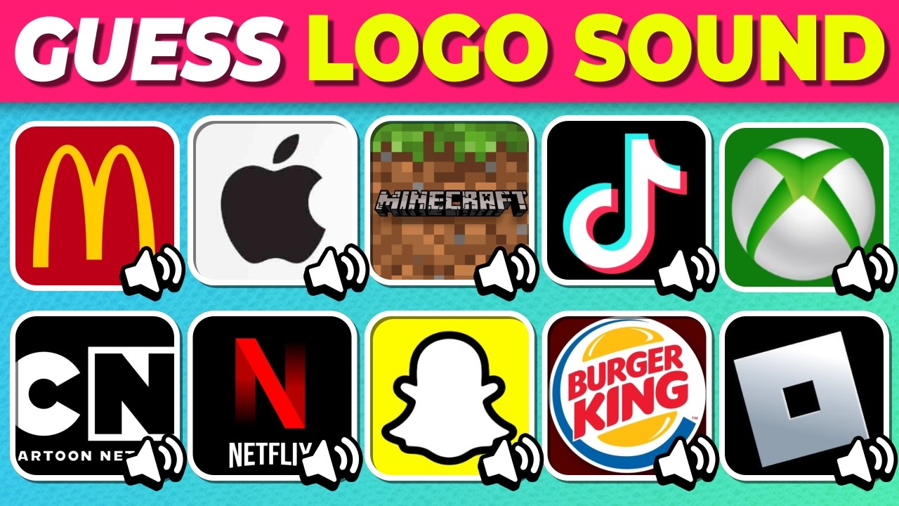 Guess The Logo 🤔 | Can You Guess The App Logo By Sound | Logo Quiz 2024