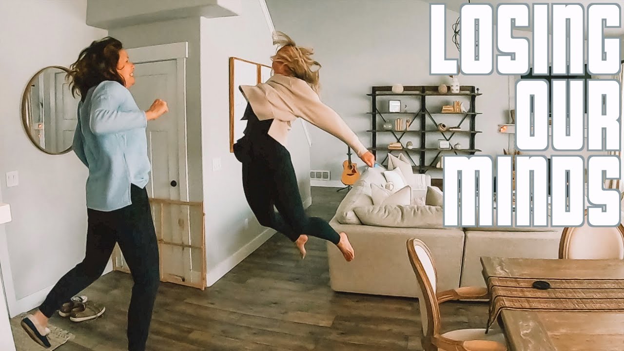 LOSING OUR MINDS TRYING TO STAY ENTERTAINED WHILE AT HOME - YouTube