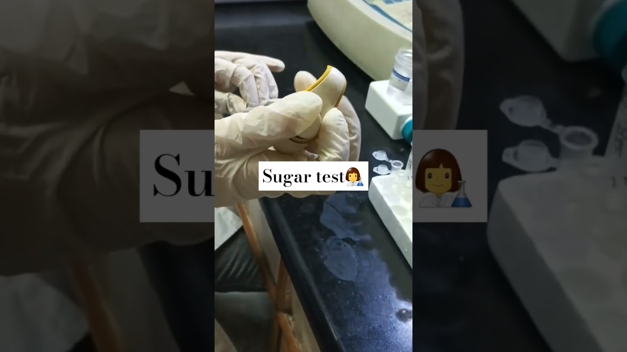 Blood Sugar/Glucose Test procedure in semi automatic biochemistry Analyser by GOD-POD Method .#