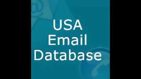 American Consumer Email Addresses‎ Data Lists for Sale‎