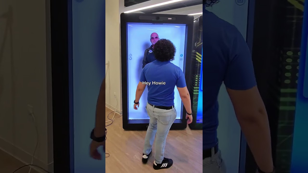 This hologram can see and talk to you - YouTube