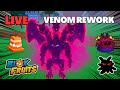 BLOX FRUITS ROBLOX LIVE! VENOM FRUIT REWORK UPDATE! TRADING/STOCKS/GIVEAWAYS