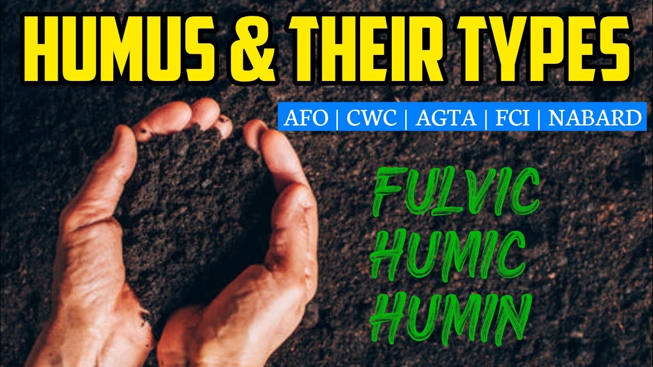 Humus and Their Types | Fulvic | Humic | Humin | AFO | CWC | AGTA | FCI ...