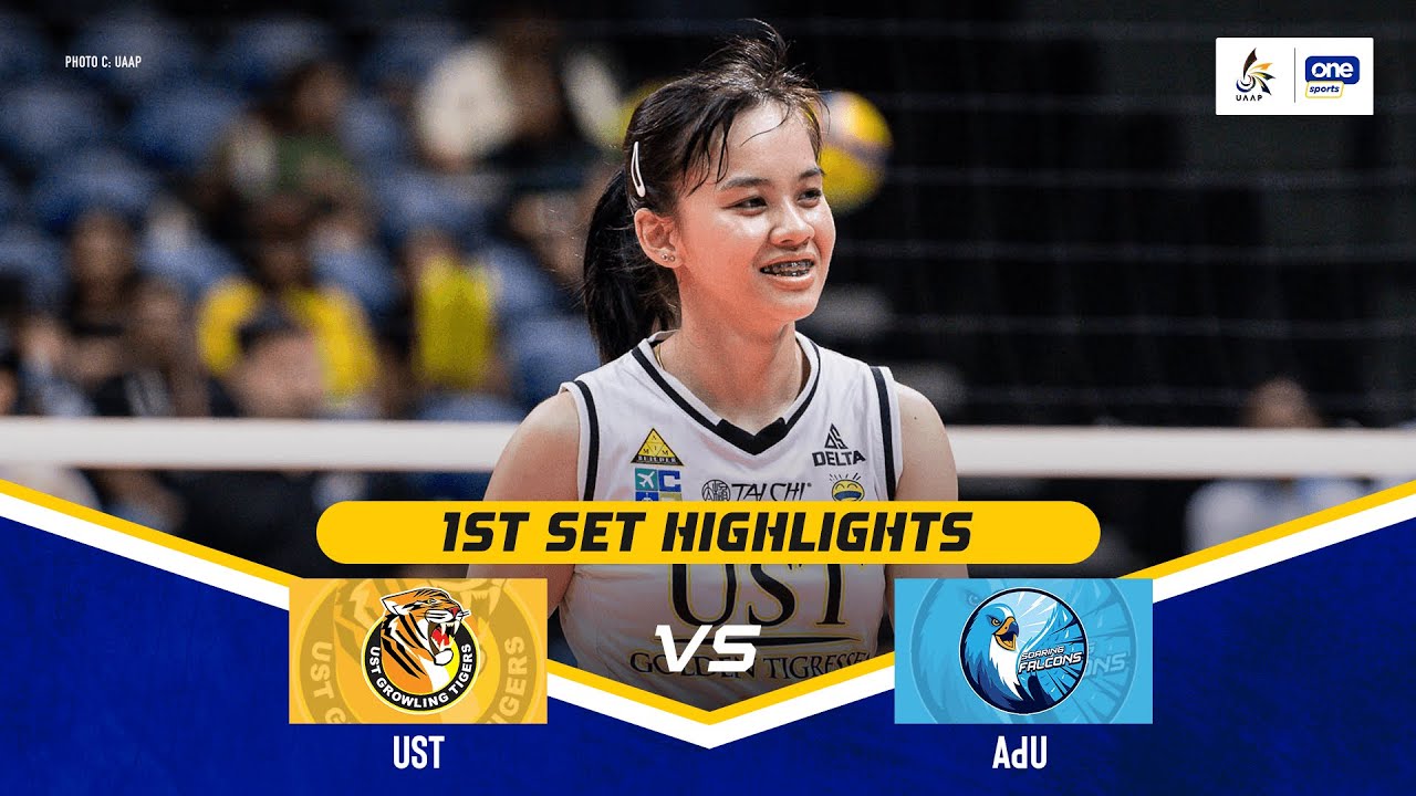 UST vs. AdU | SET 1 HIGHLIGHTS | UAAP SEASON 87 WOMEN’S VOLLEYBALL ROUND 2 | APRIL 2, 2025