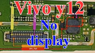 5 kasus Vivo y12 no display, no backlight, layar gelap
