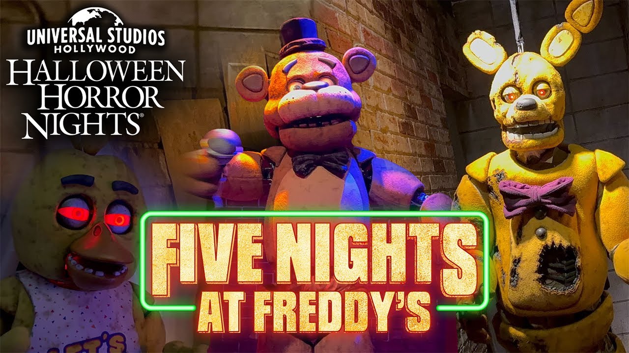 Five Nights at Freddy’s Haunted House POV - Universal Halloween Horror Nights Hollywood