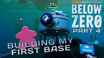 BUILDING MY FIRST BASE in SUBNAUTICA BELOW ZERO (Walkthrough)